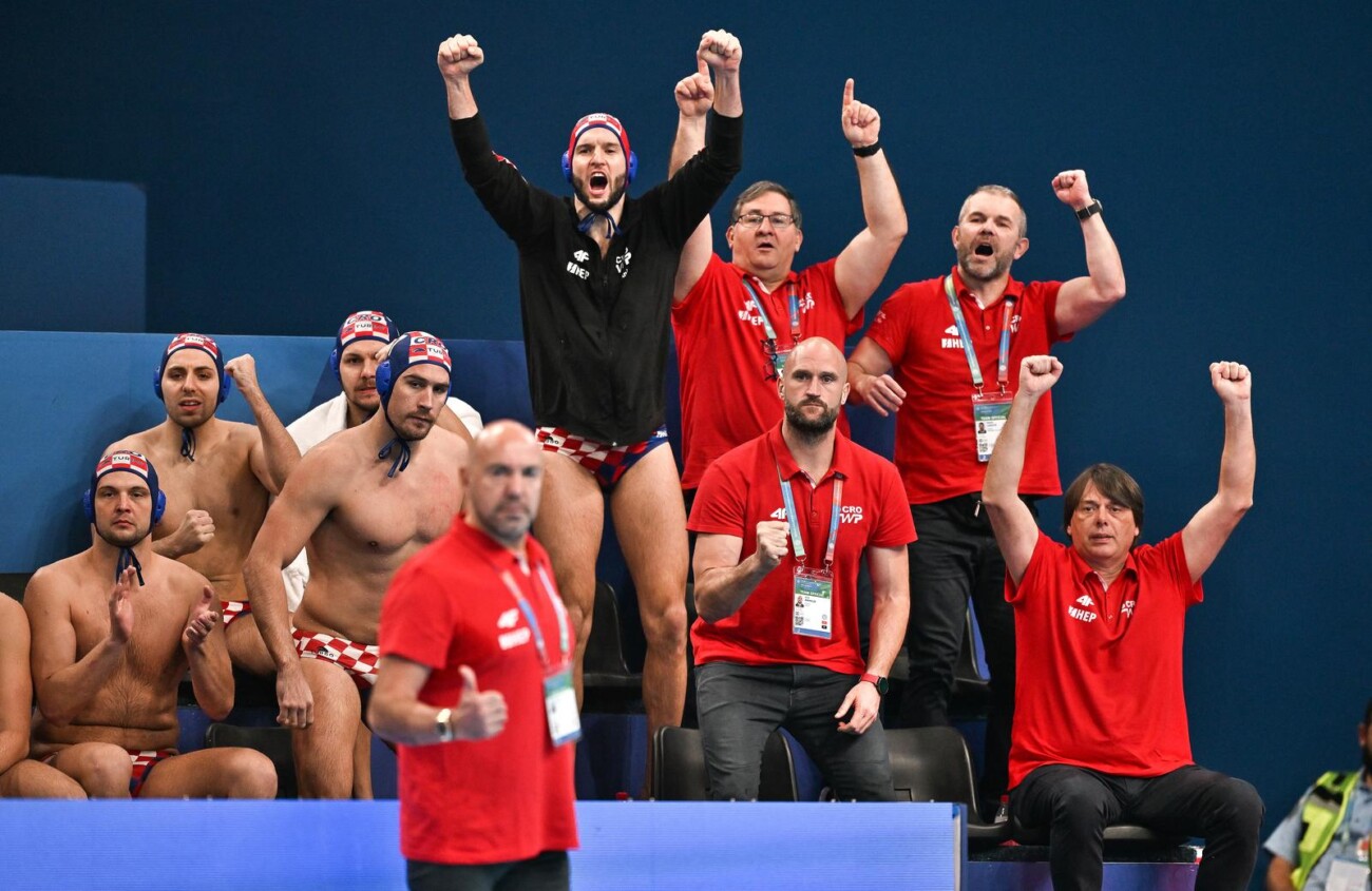 Susret Hrvatske i Italije u finalu Svjetskog prvenstva u vaterpolu Susret Hrvatske i Italije u finalu Svjetskog prvenstva u vaterpolu