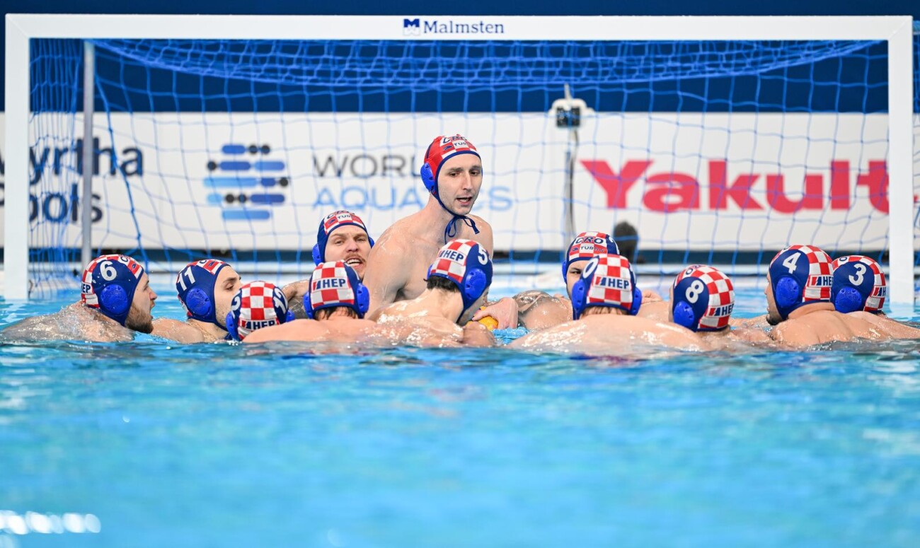 Susret Hrvatske i Italije u finalu Svjetskog prvenstva u vaterpolu Susret Hrvatske i Italije u finalu Svjetskog prvenstva u vaterpolu