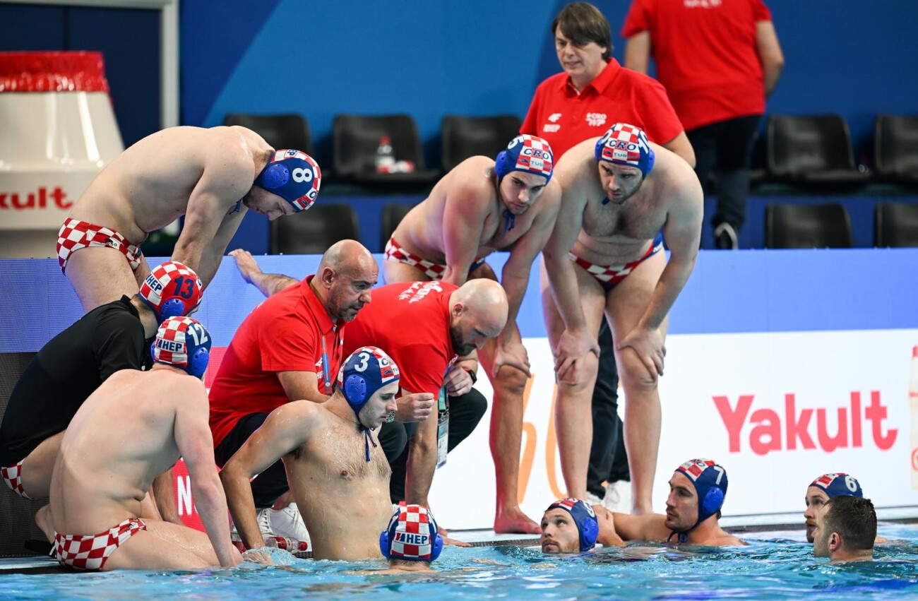 Susret Hrvatske i Italije u finalu Svjetskog prvenstva u vaterpolu Susret Hrvatske i Italije u finalu Svjetskog prvenstva u vaterpolu