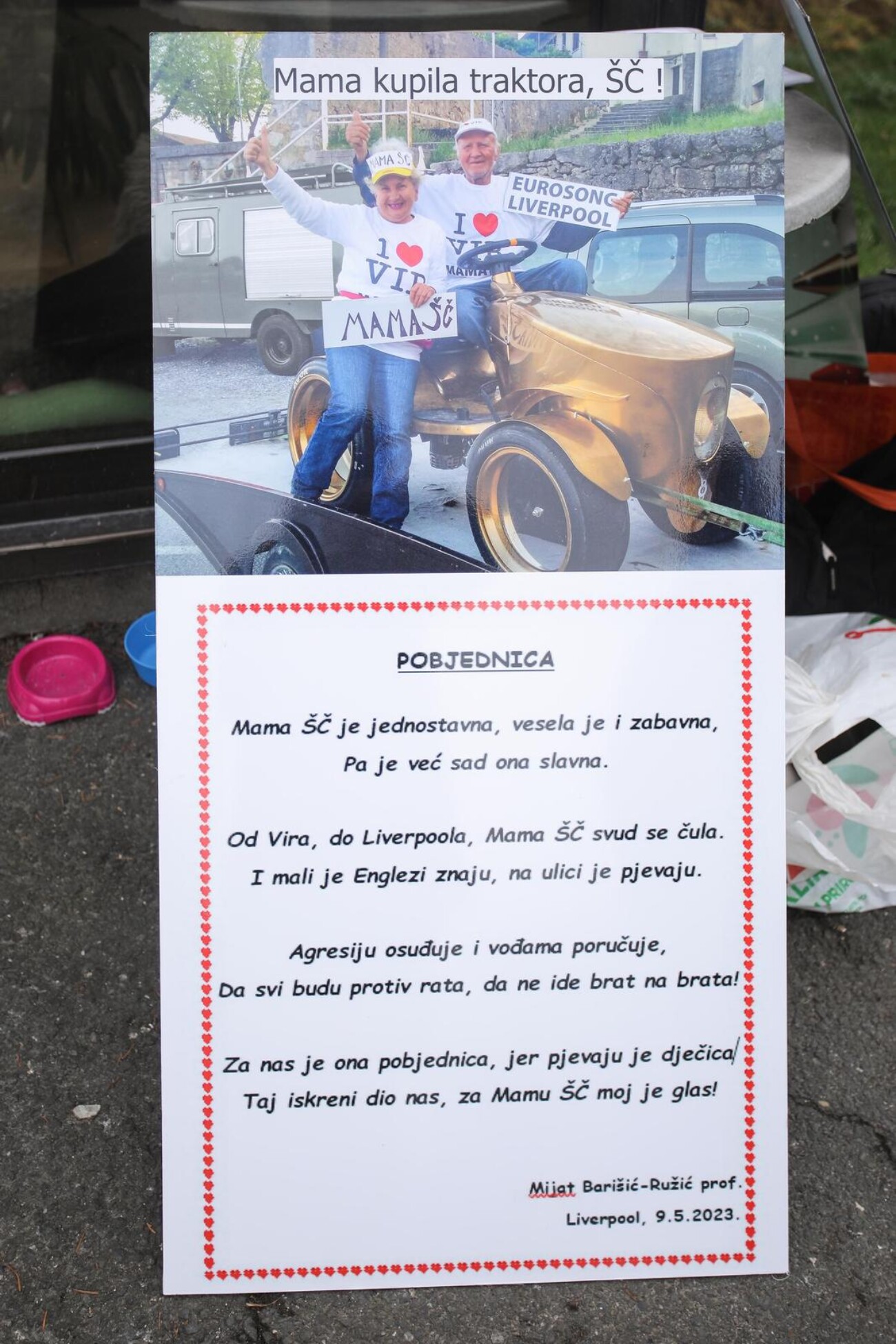 Zagreb: Marica i Mijat Barišić došli podržati Let 3 na Dori