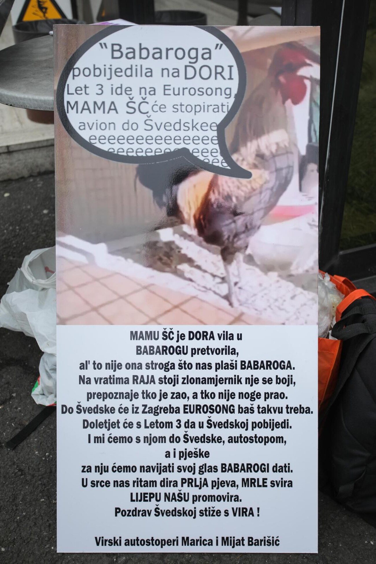 Zagreb: Marica i Mijat Barišić došli podržati Let 3 na Dori