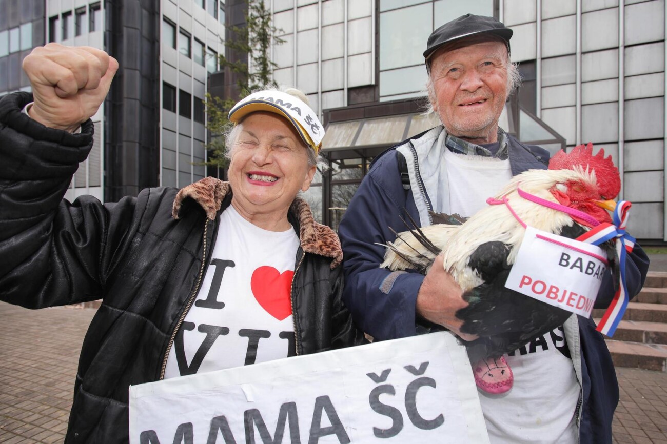 Zagreb: Marica i Mijat Barišić došli podržati Let 3 na Dori