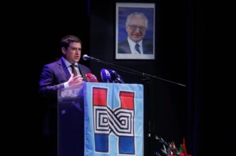 Andrej Plenković na 34. obljetnici osnutka HDZ-a u Rijeci Andrej Plenković na 34. obljetnici osnutka HDZ-a u Rijeci