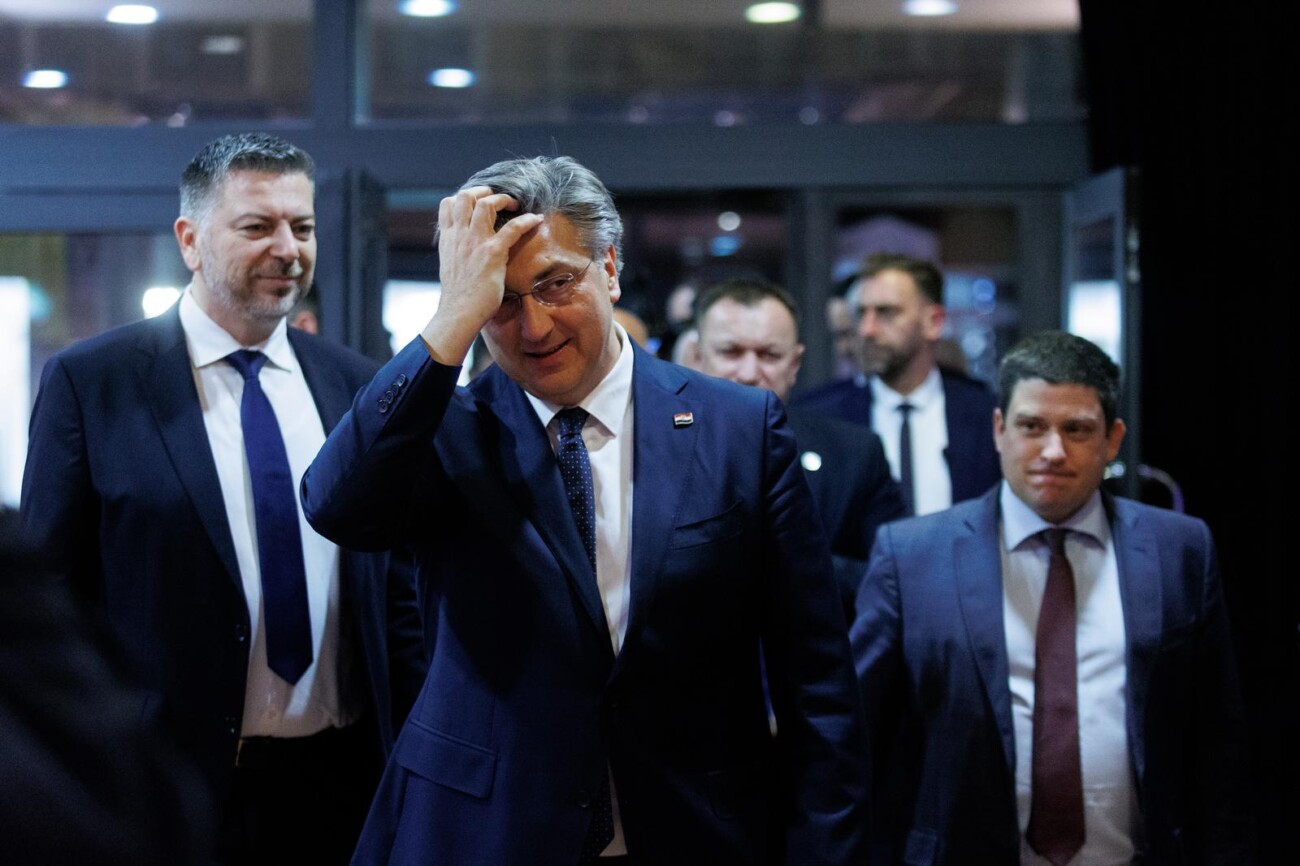 Andrej Plenković na 34. obljetnici osnutka HDZ-a u Rijeci Andrej Plenković na 34. obljetnici osnutka HDZ-a u Rijeci