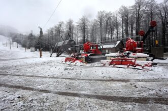 Na Platku pao snijeg