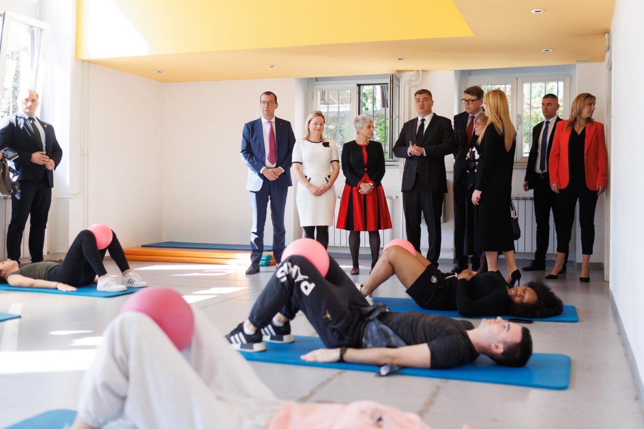 Predsjednik Republike Zoran Milanović posjetio je  Fakultet zdravstvenih studija Sveučilišta u Rijeci