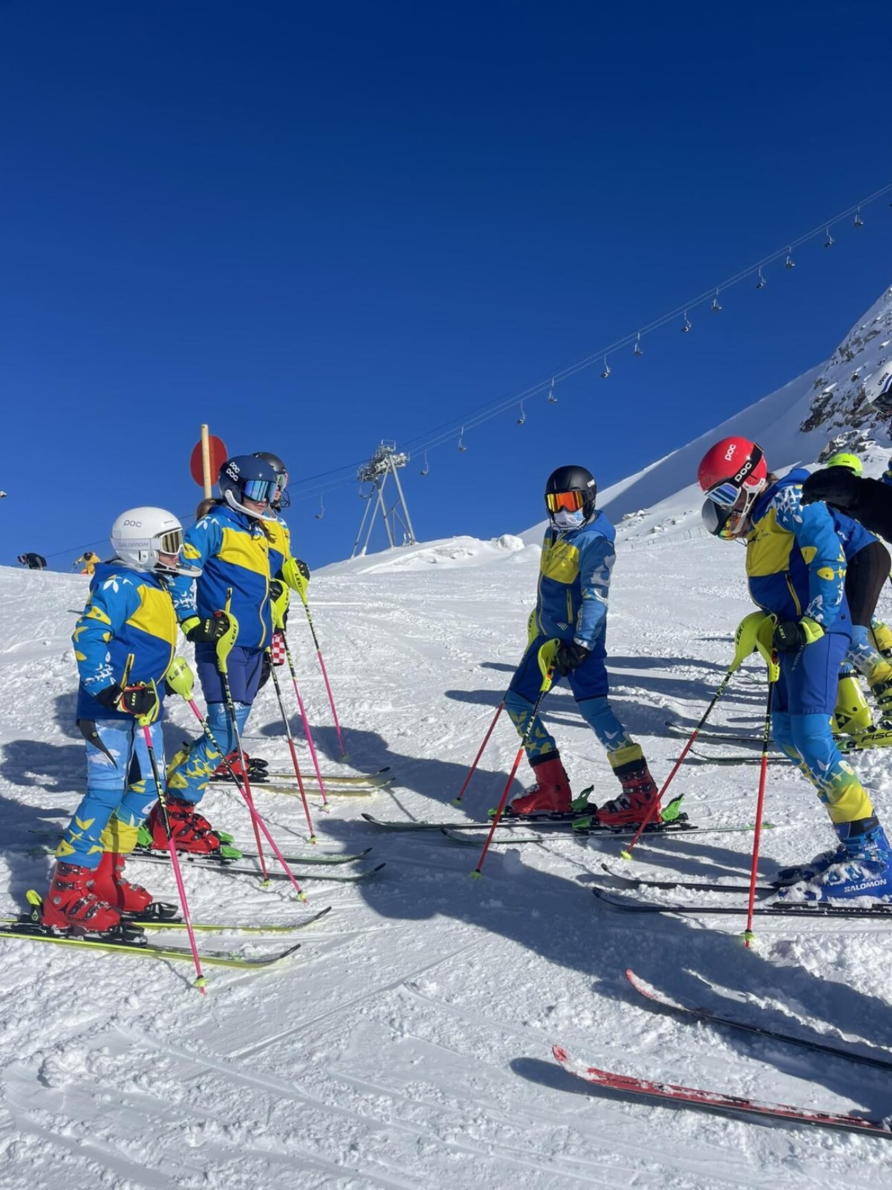 trening na glečeru trening na glečeru