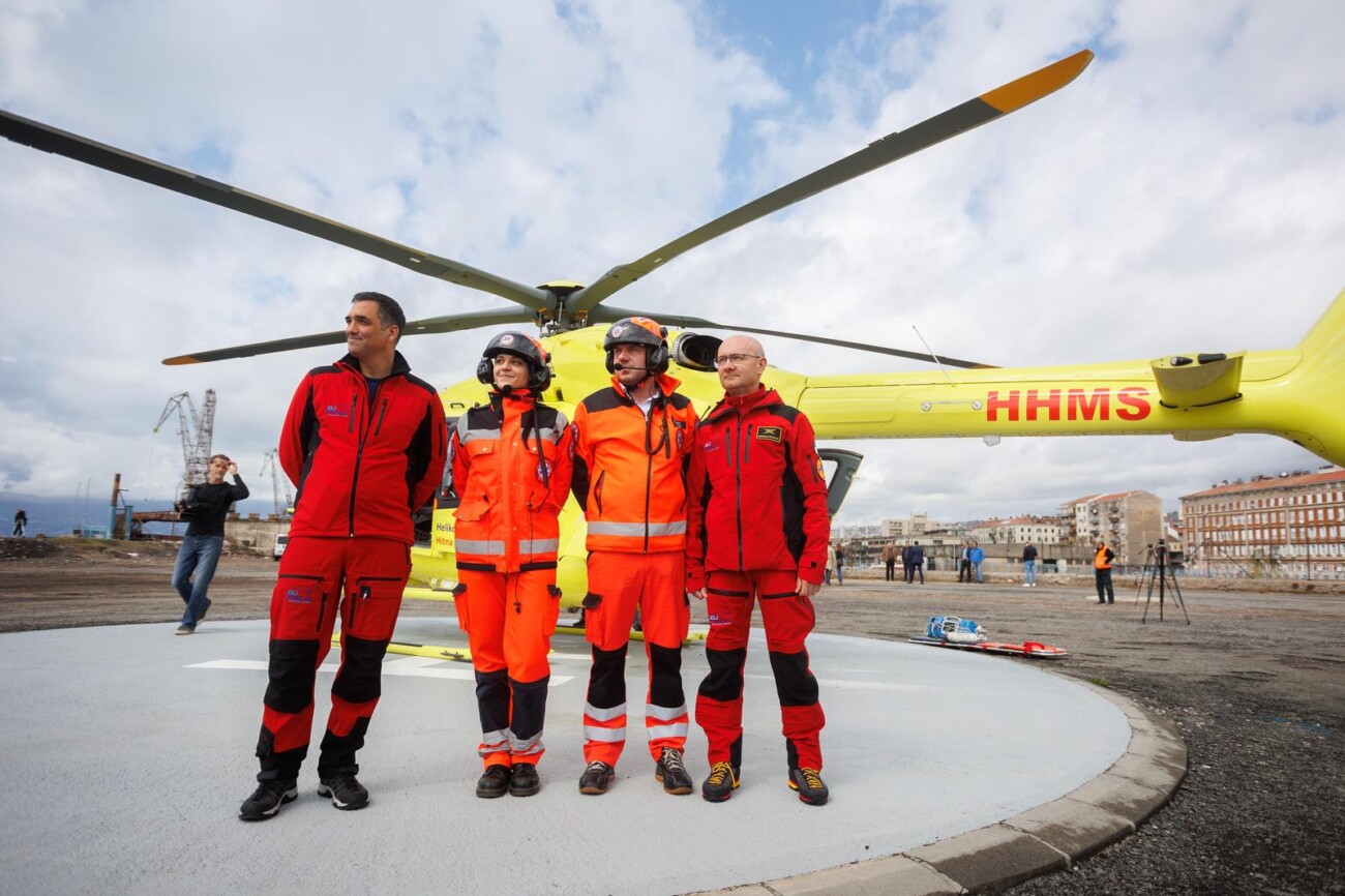 Rijeka: Svečano obilježavanje uvođenja Helikopterske hitne medicinske službe (HHMS) Rijeka: Svečano obilježavanje uvođenja Helikopterske hitne medicinske službe (HHMS)