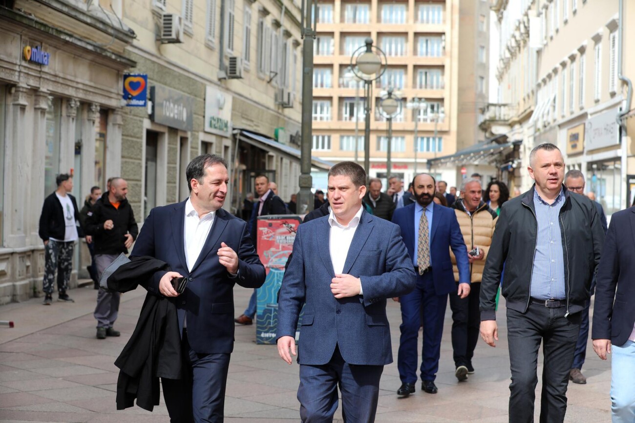 Rijeka: Predstavljanje kandidata HDZ-a i koalicijskih partnera za VIII. izbornu jedinicu
