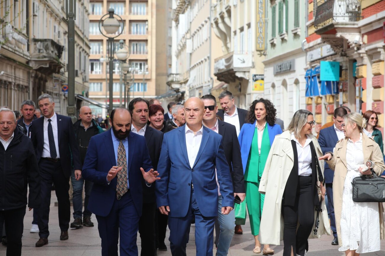 Rijeka: Predstavljanje kandidata HDZ-a i koalicijskih partnera za VIII. izbornu jedinicu
