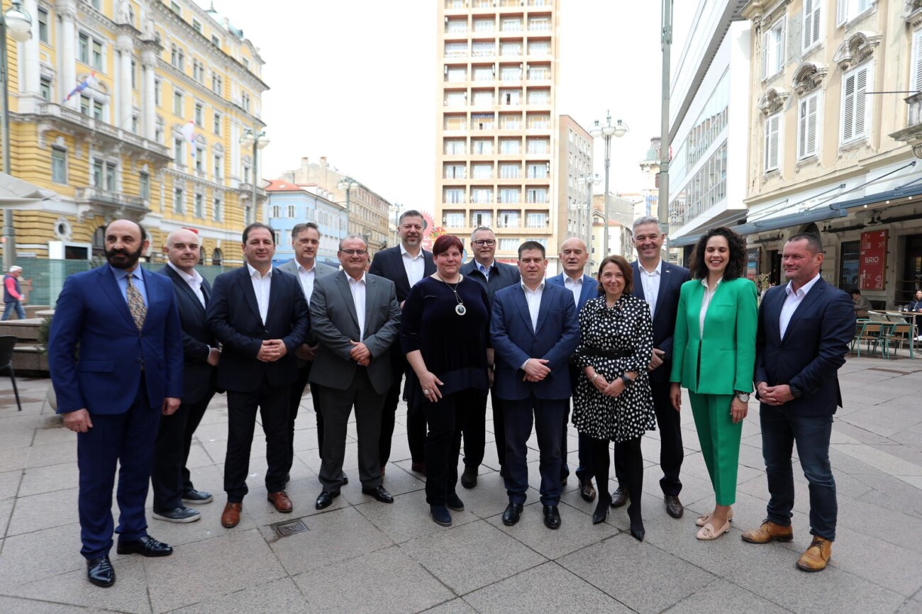 Rijeka: Predstavljanje kandidata HDZ-a i koalicijskih partnera za VIII. izbornu jedinicu