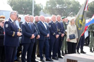 Rijeka: Obiljeavanje 33. godinjice specijalne jedinice policije Ajkula