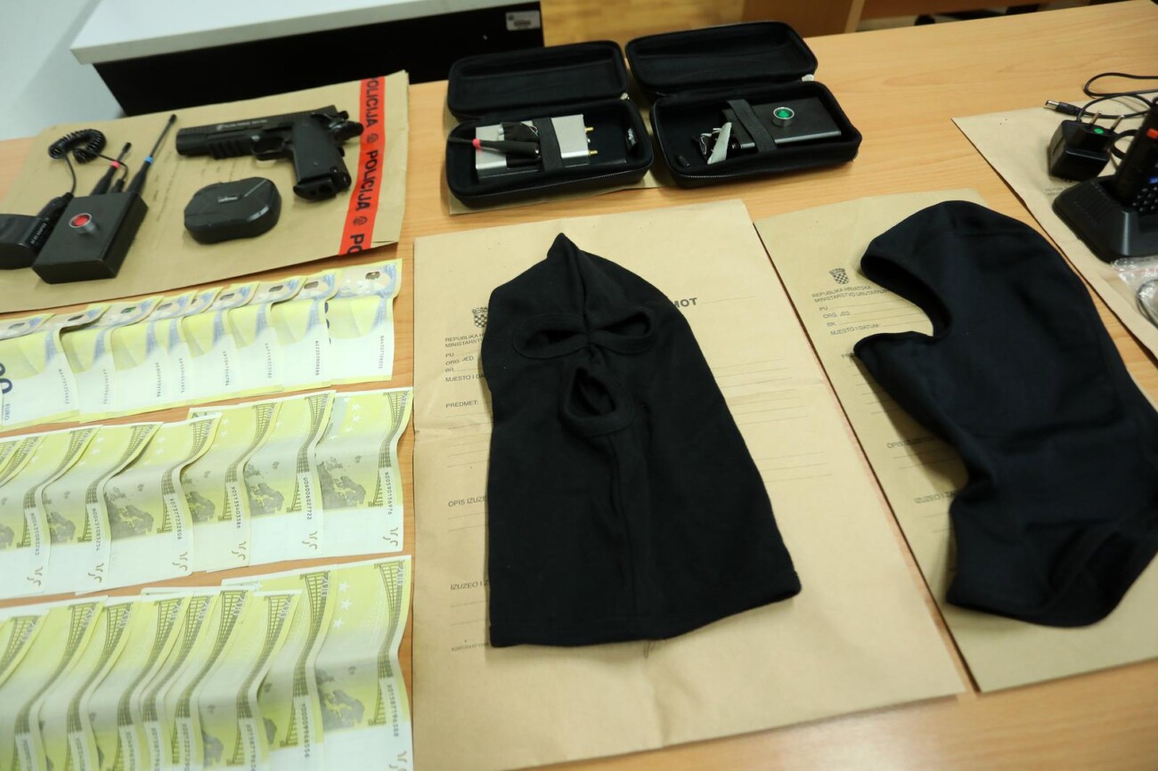 Rijeka: Konferencija u MUP-u nakon uhićenja pljačkaša