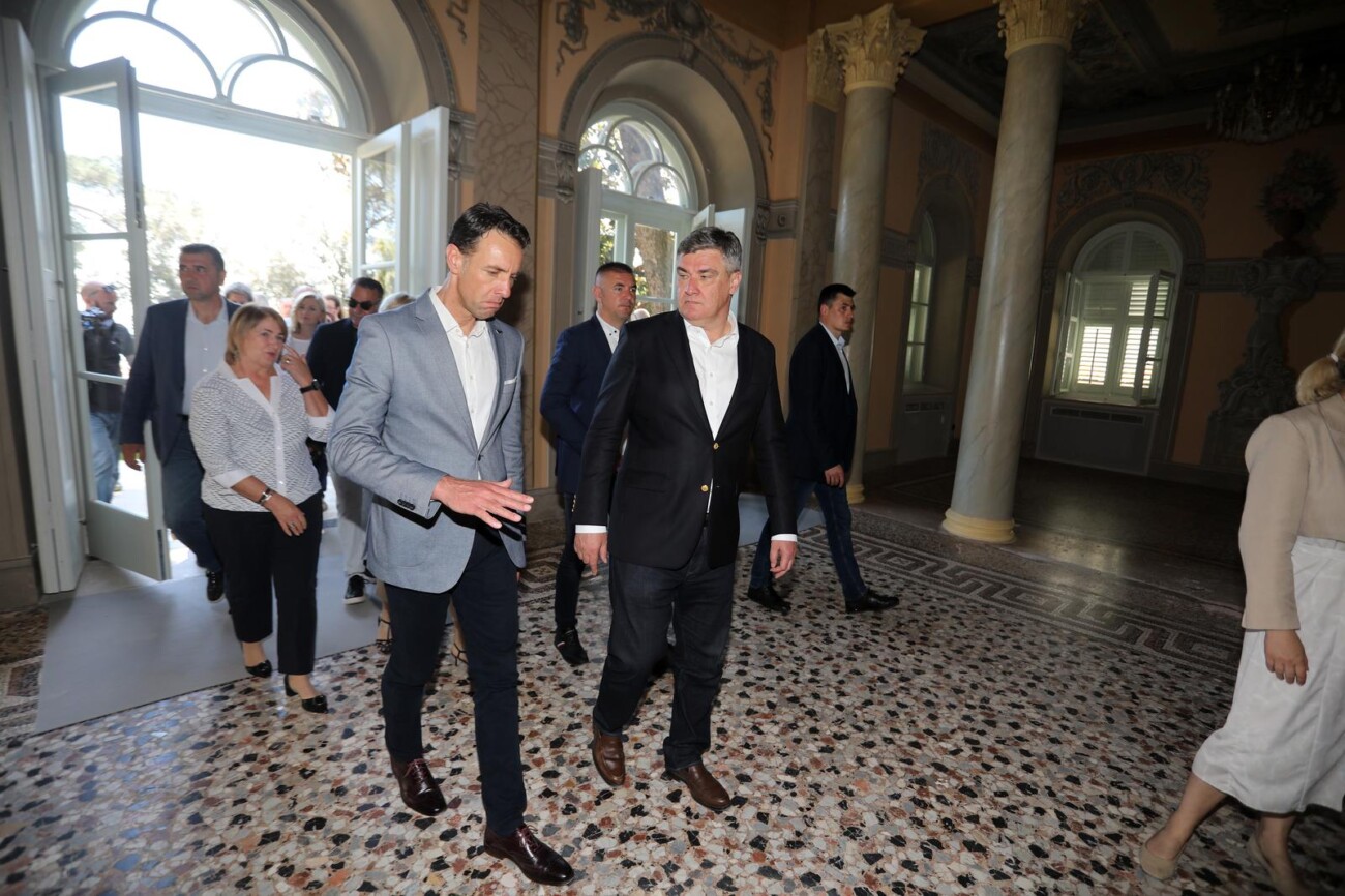 Opatija: Predsjednik Zoran Milanovi? u posjetu Opatiji Opatija: Predsjednik Zoran Milanovi? u posjetu Opatiji