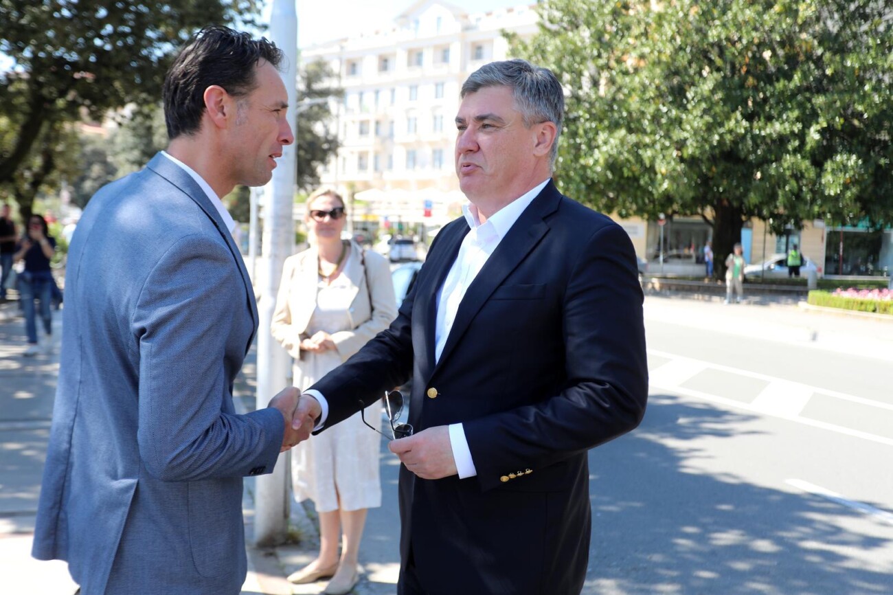 Opatija: Predsjednik Zoran Milanović u posjetu Opatiji Opatija: Predsjednik Zoran Milanović u posjetu Opatiji