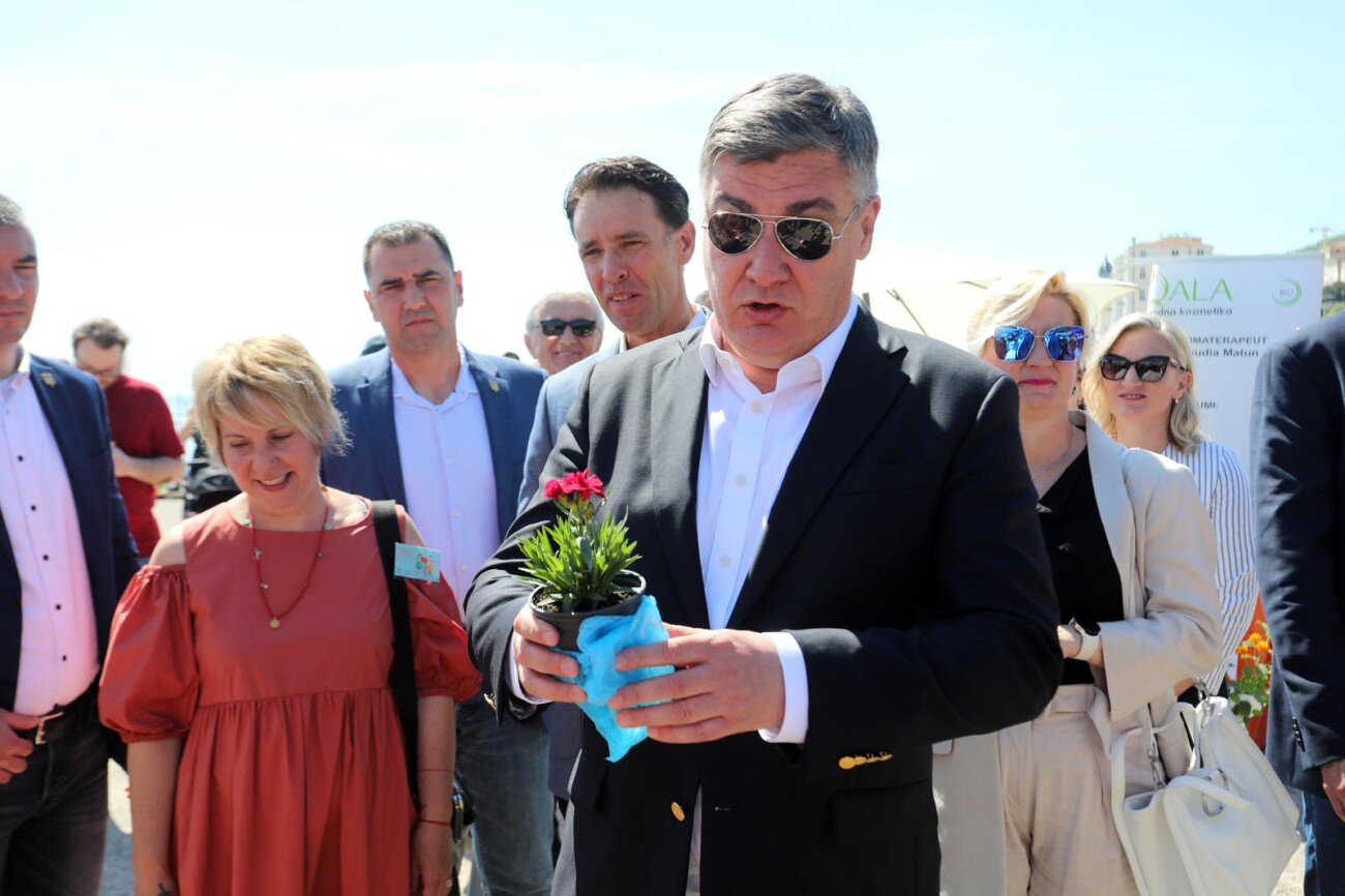 Opatija: Predsjednik Zoran Milanović u posjetu Opatiji Opatija: Predsjednik Zoran Milanović u posjetu Opatiji