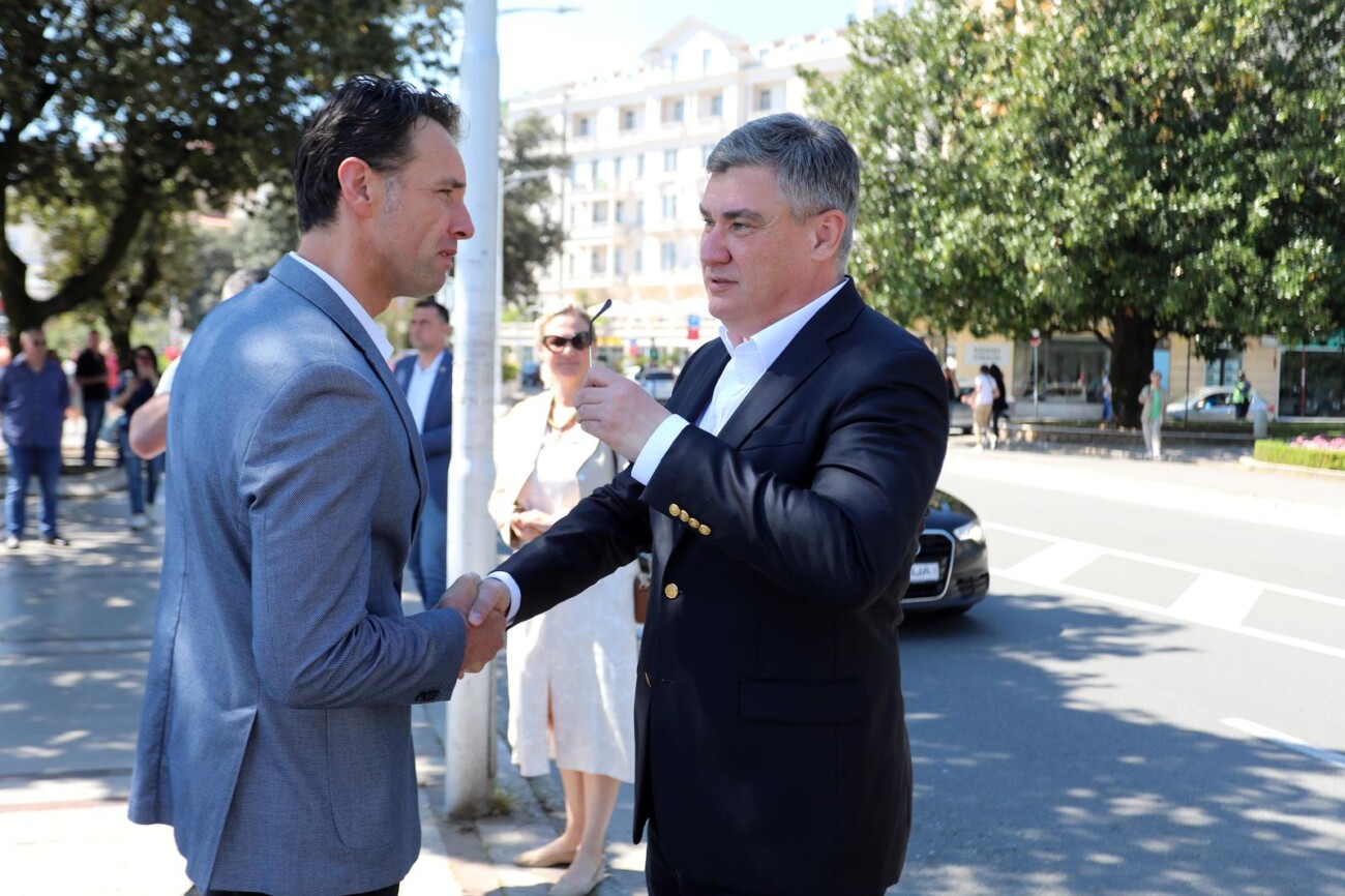 Opatija: Predsjednik Zoran Milanović u posjetu Opatiji Opatija: Predsjednik Zoran Milanović u posjetu Opatiji