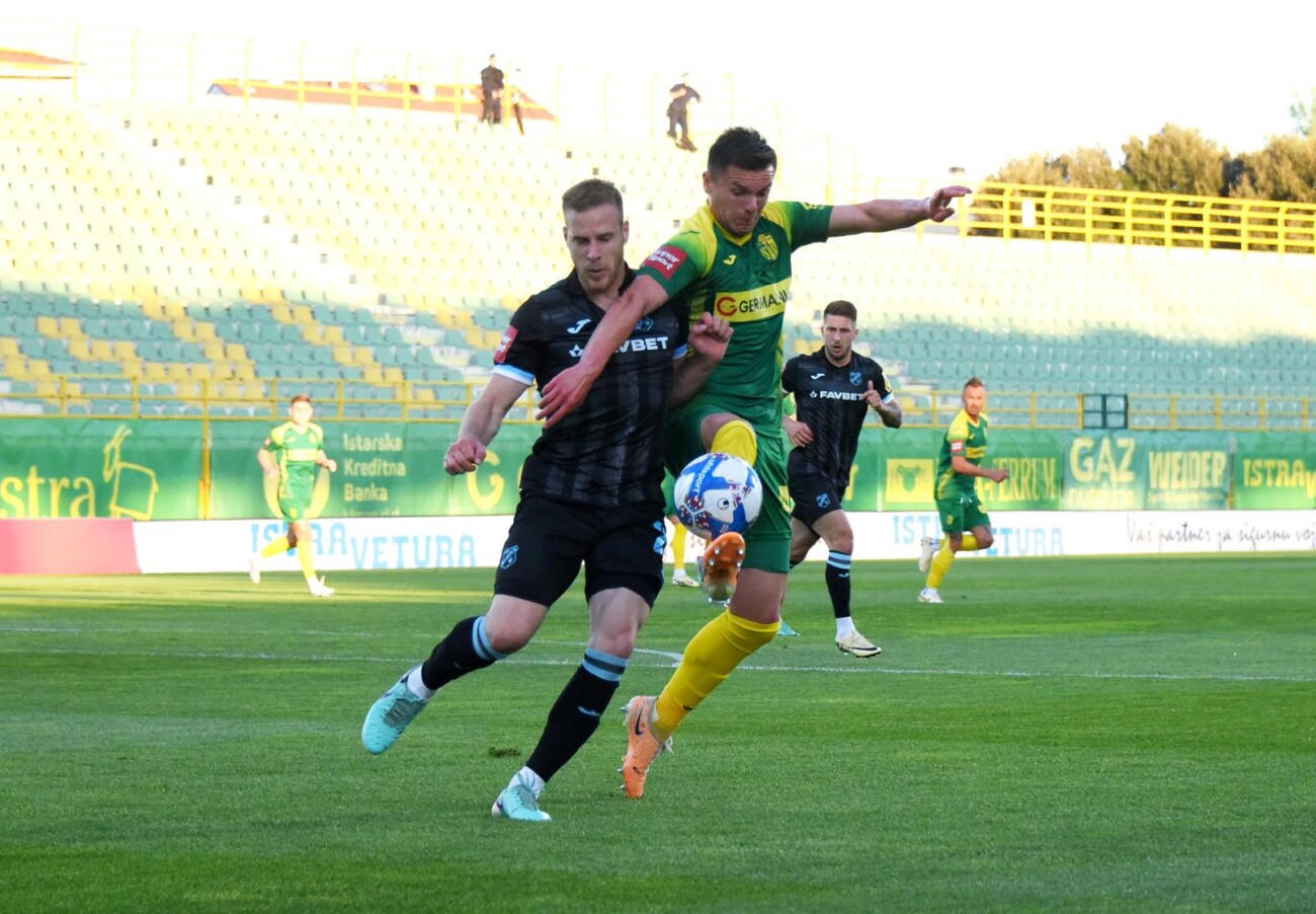 Istra i Rijeka sastali se u 30. kolu SuperSport HNL-a Istra i Rijeka sastali se u 30. kolu SuperSport HNL-a