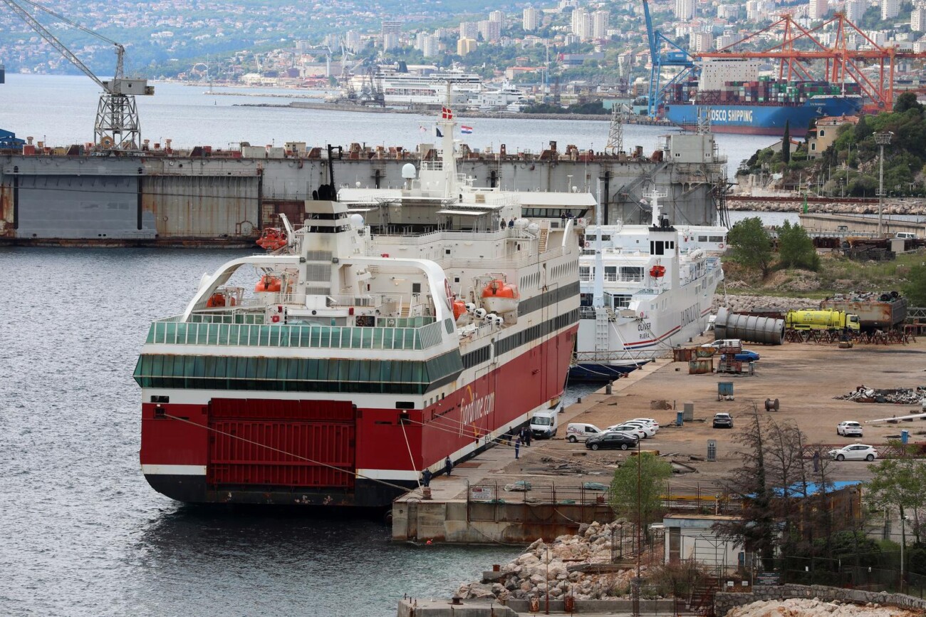 Rijeka: Najveći brod u povijesti Jadrolinije uplovio u Viktor Lenac Rijeka: Najveći brod u povijesti Jadrolinije uplovio u Viktor Lenac