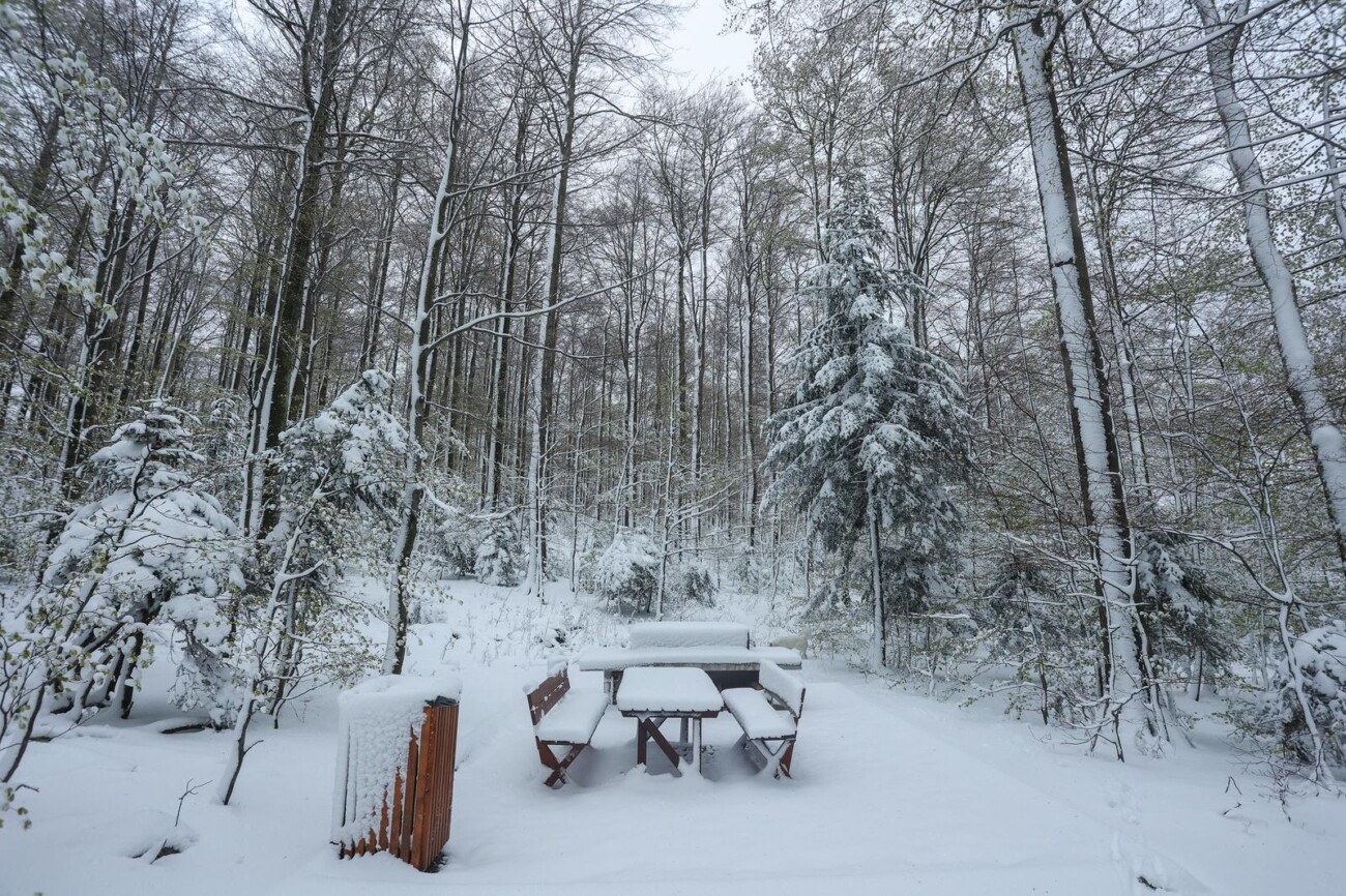 Snijeg zabijelio Platak Snijeg zabijelio Platak
