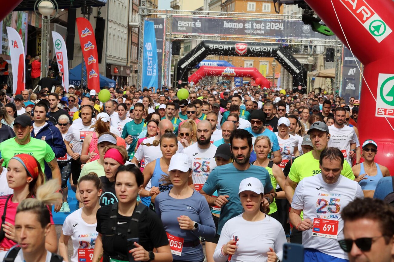 Rijeka: Ulična utrka Homo si teć Rijeka: Ulična utrka Homo si teć