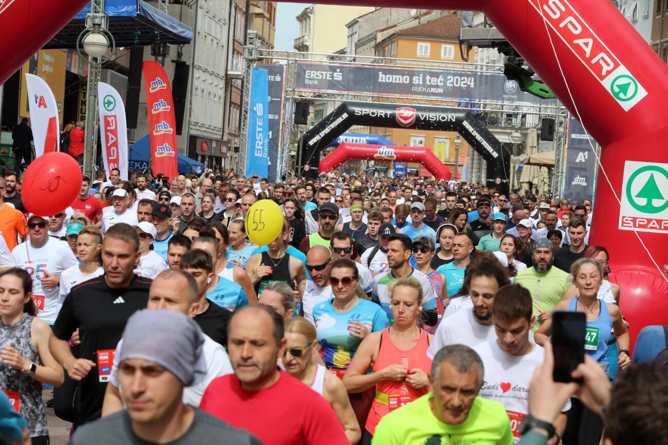 Rijeka: Ulična utrka Homo si teć Rijeka: Ulična utrka Homo si teć