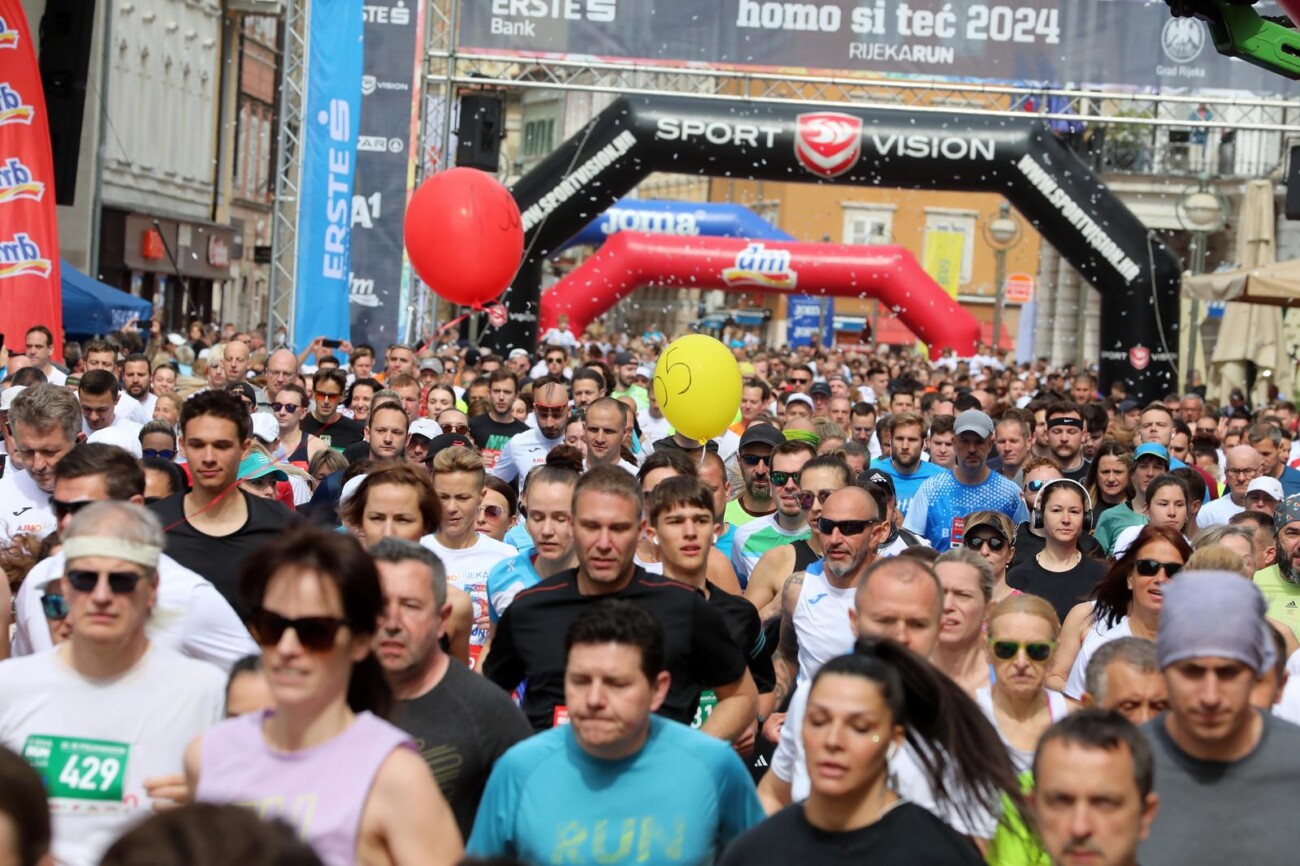 Rijeka: Ulična utrka Homo si teć Rijeka: Ulična utrka Homo si teć