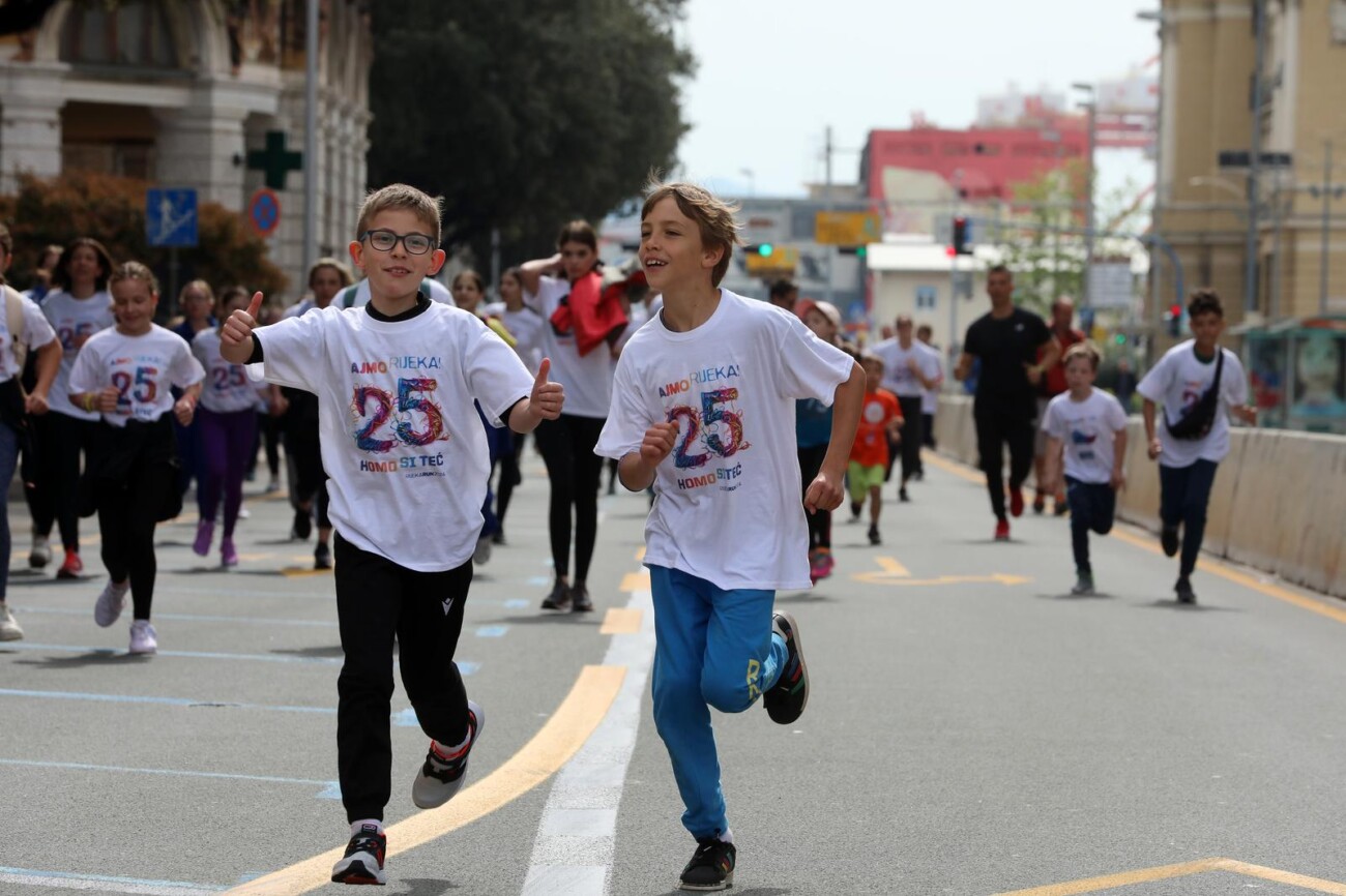 Rijeka: Ulična utrka Homo si teć Rijeka: Ulična utrka Homo si teć
