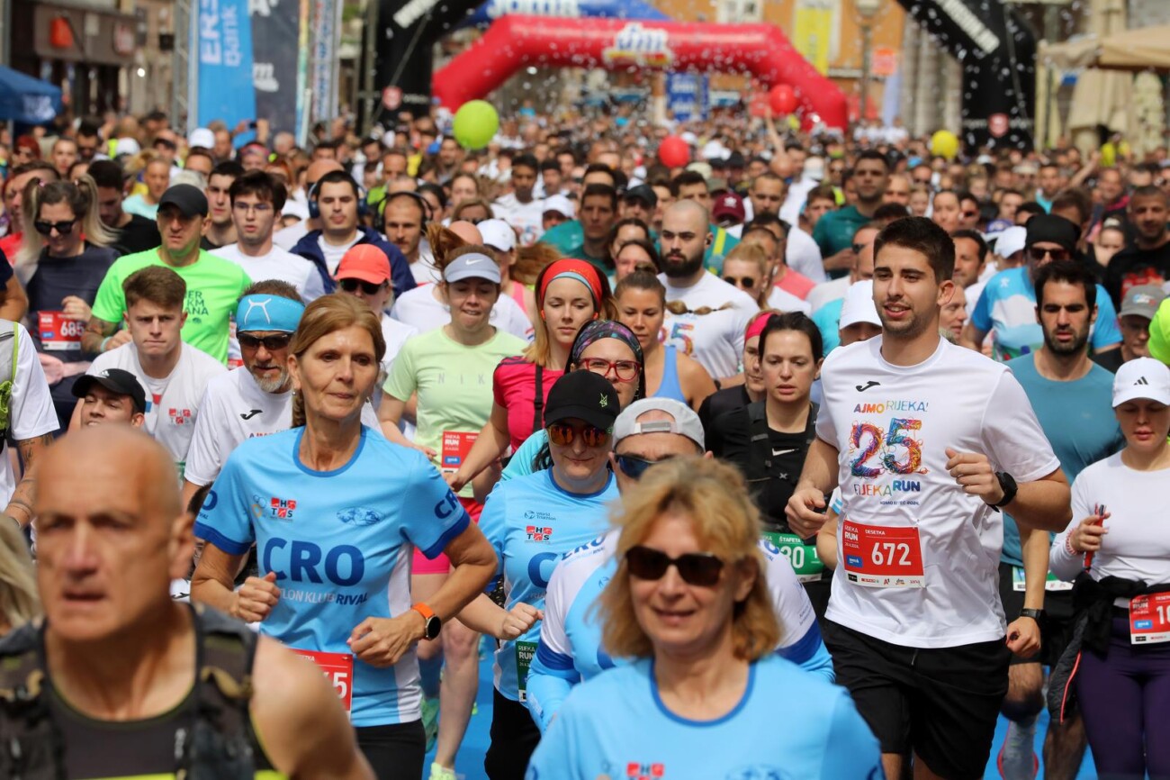 Rijeka: Ulična utrka Homo si teć Rijeka: Ulična utrka Homo si teć