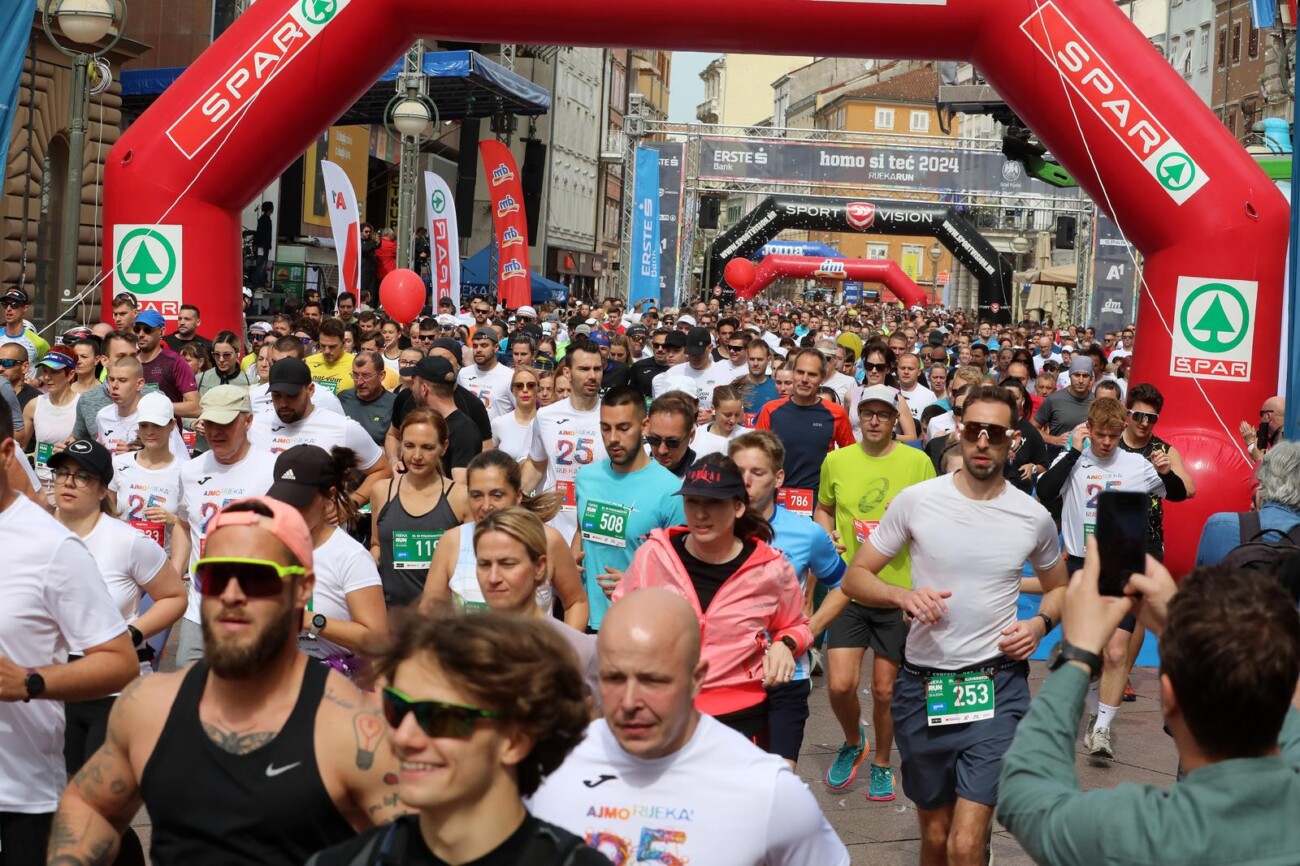 Rijeka: Ulična utrka Homo si teć Rijeka: Ulična utrka Homo si teć