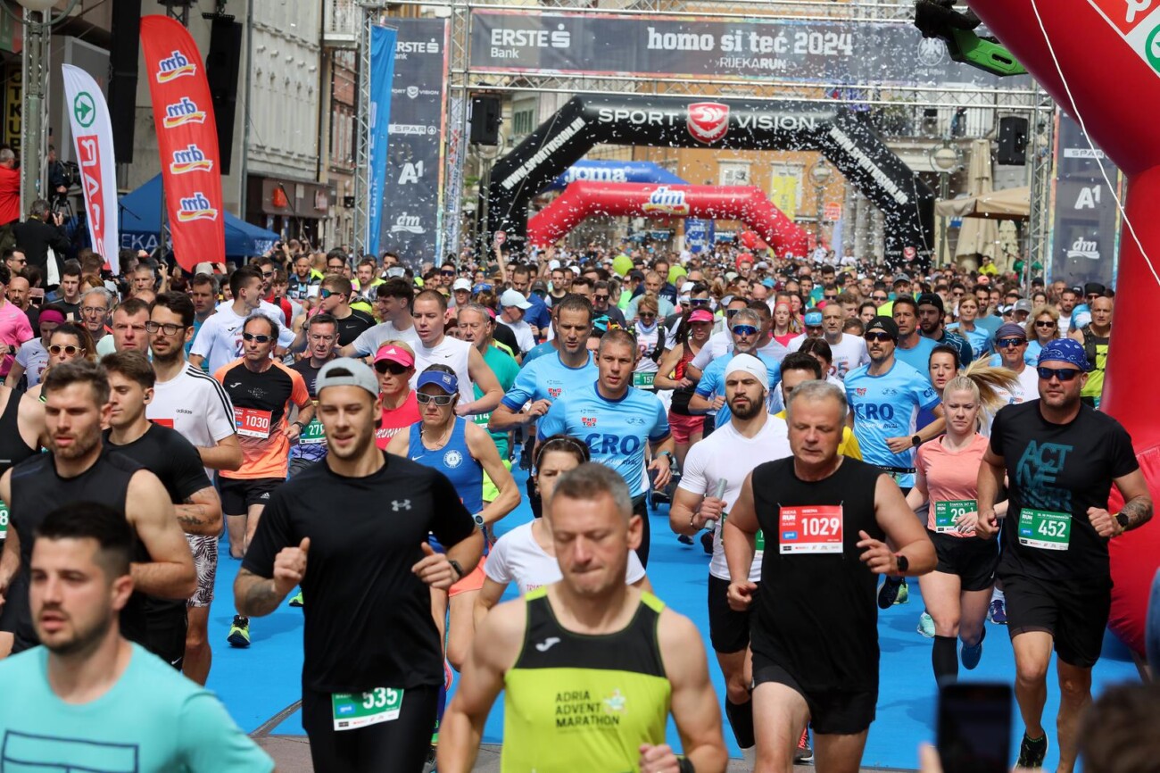 Rijeka: Ulična utrka Homo si teć Rijeka: Ulična utrka Homo si teć