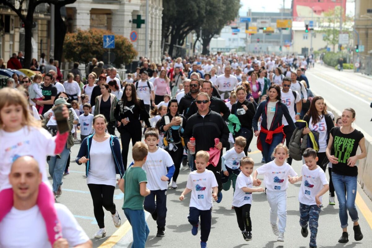Rijeka: Ulična utrka Homo si teć