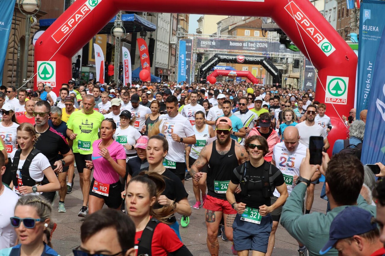 Rijeka: Ulična utrka Homo si teć Rijeka: Ulična utrka Homo si teć