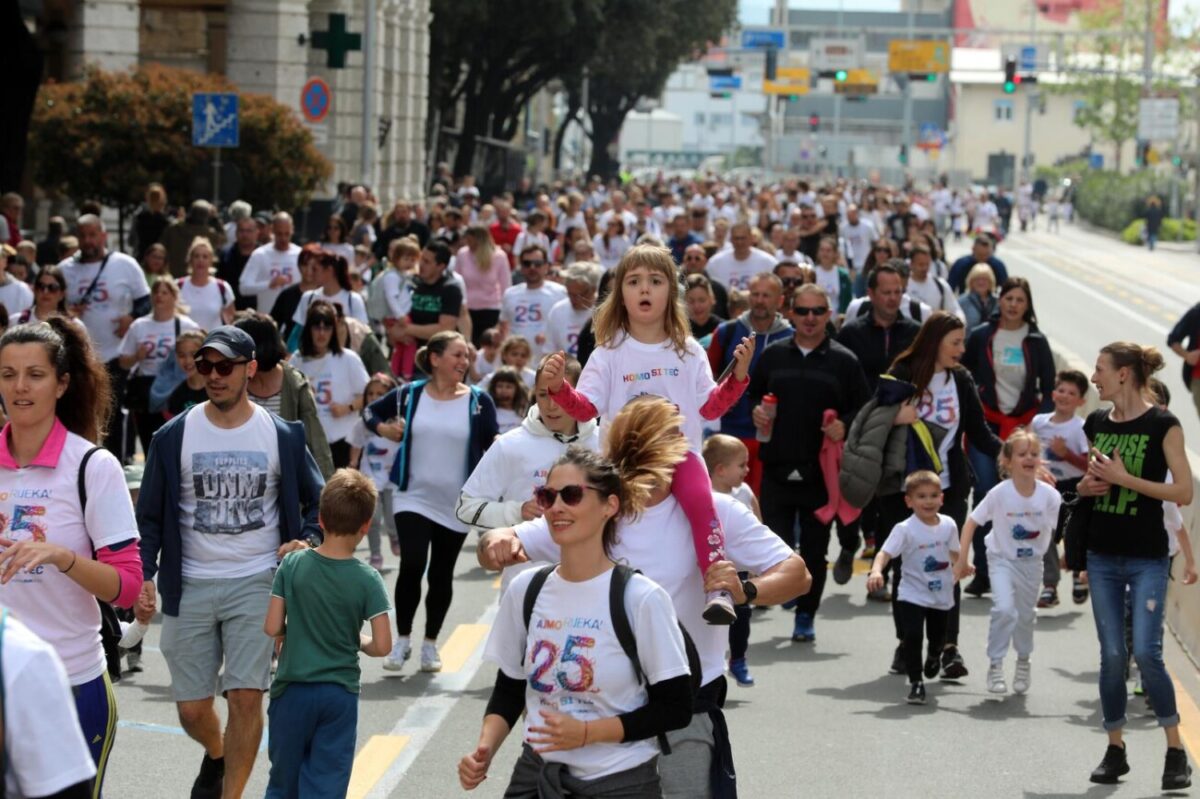 Rijeka: Uli?na utrka Homo si te?