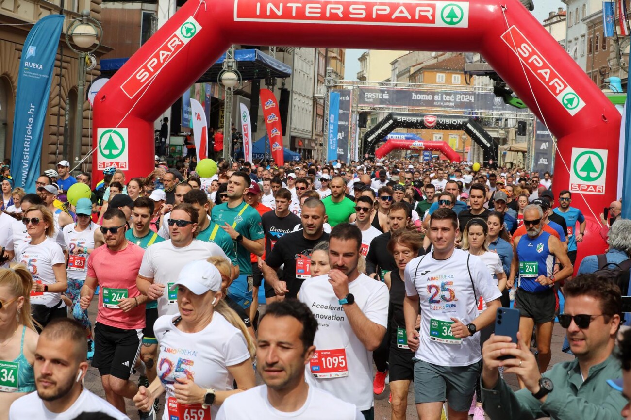 Rijeka: Ulična utrka Homo si teć Rijeka: Ulična utrka Homo si teć