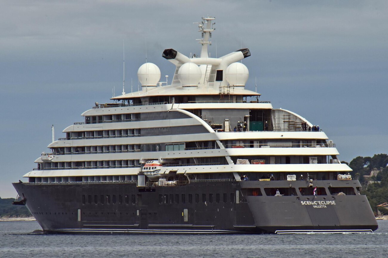 Pula: Iz brodogradilišta Uljanik na probnu vožnju isplovio polarni kruzer Scenic Eclipse Pula: Iz brodogradilišta Uljanik na probnu vožnju isplovio polarni kruzer Scenic Eclipse