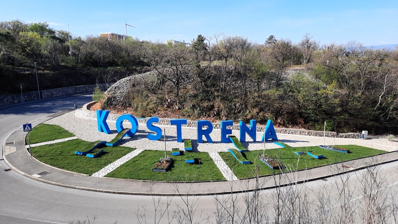 kostrena znak logo šetnica kostrena znak logo šetnica