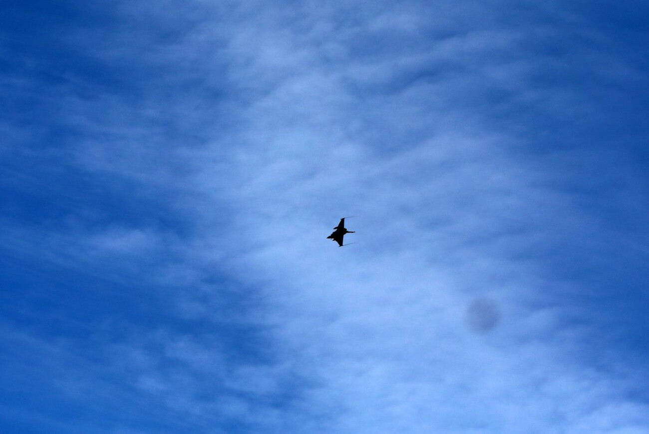 Bakar: Prelet vojnog aviona Rafale