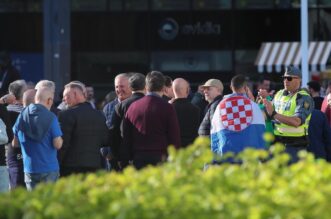 Malmo: Atmosfera ispred dvorane uoči prve polufinalne večeri Eurosonga