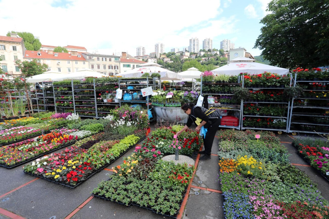 Rijeka: Otvoren 5. Cvjetni sajam kod Konta