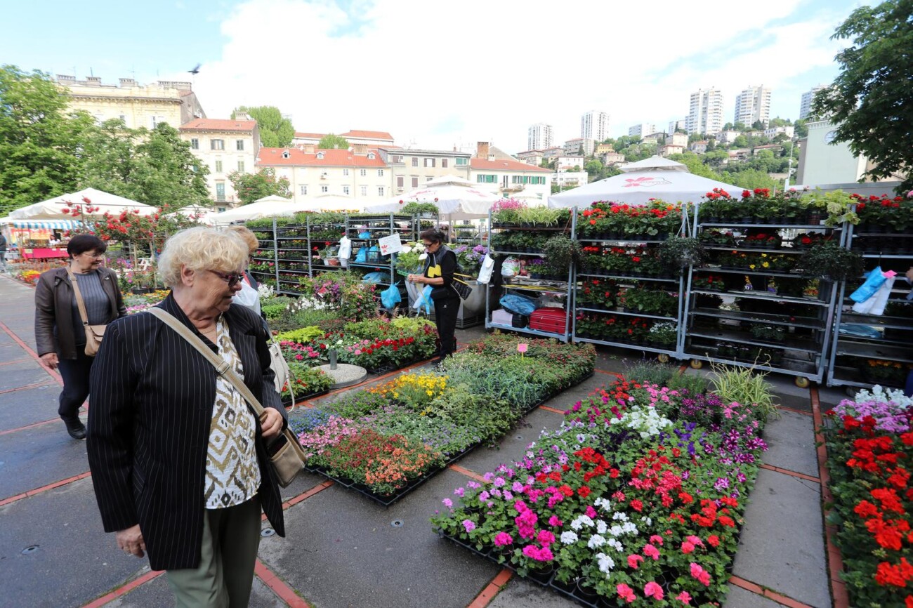 Rijeka: Otvoren 5. Cvjetni sajam kod Konta