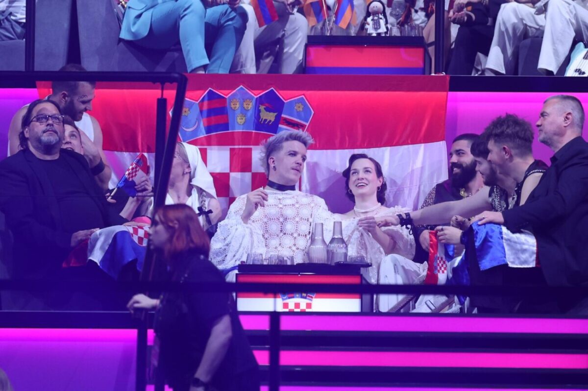 Malmo: Baby Lasagnaina za vrijeme glasanja na Eurosongu