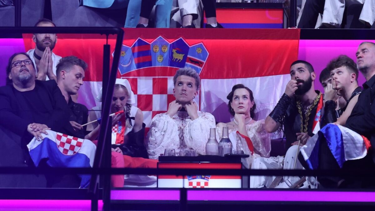 Malmo: Baby Lasagnaina za vrijeme glasanja na Eurosongu