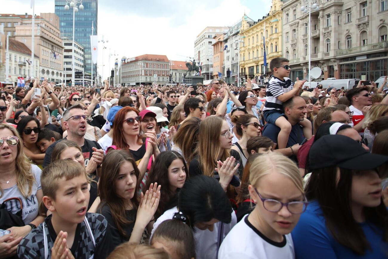 Zagreb: Trg je spreman za doček Babay Lasagne
