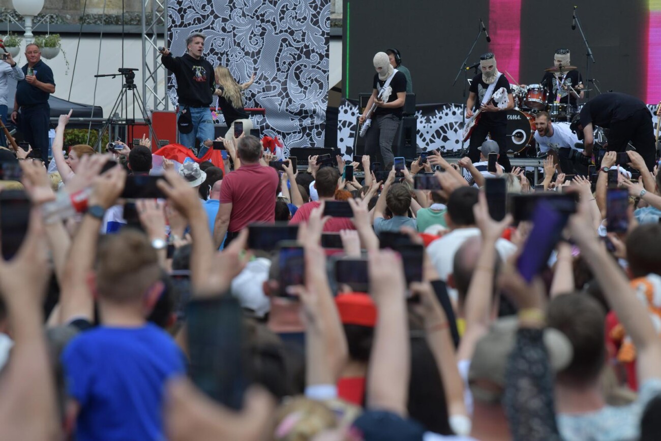 Grad Zagreb spektakularno dočekao Baby Lasagnu Grad Zagreb spektakularno dočekao Baby Lasagnu