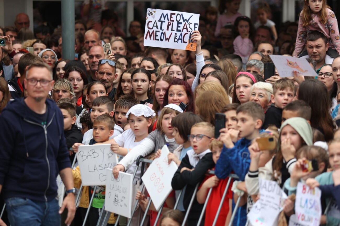 Doček Baby Lasagne u Umagu Doček Baby Lasagne u Umagu