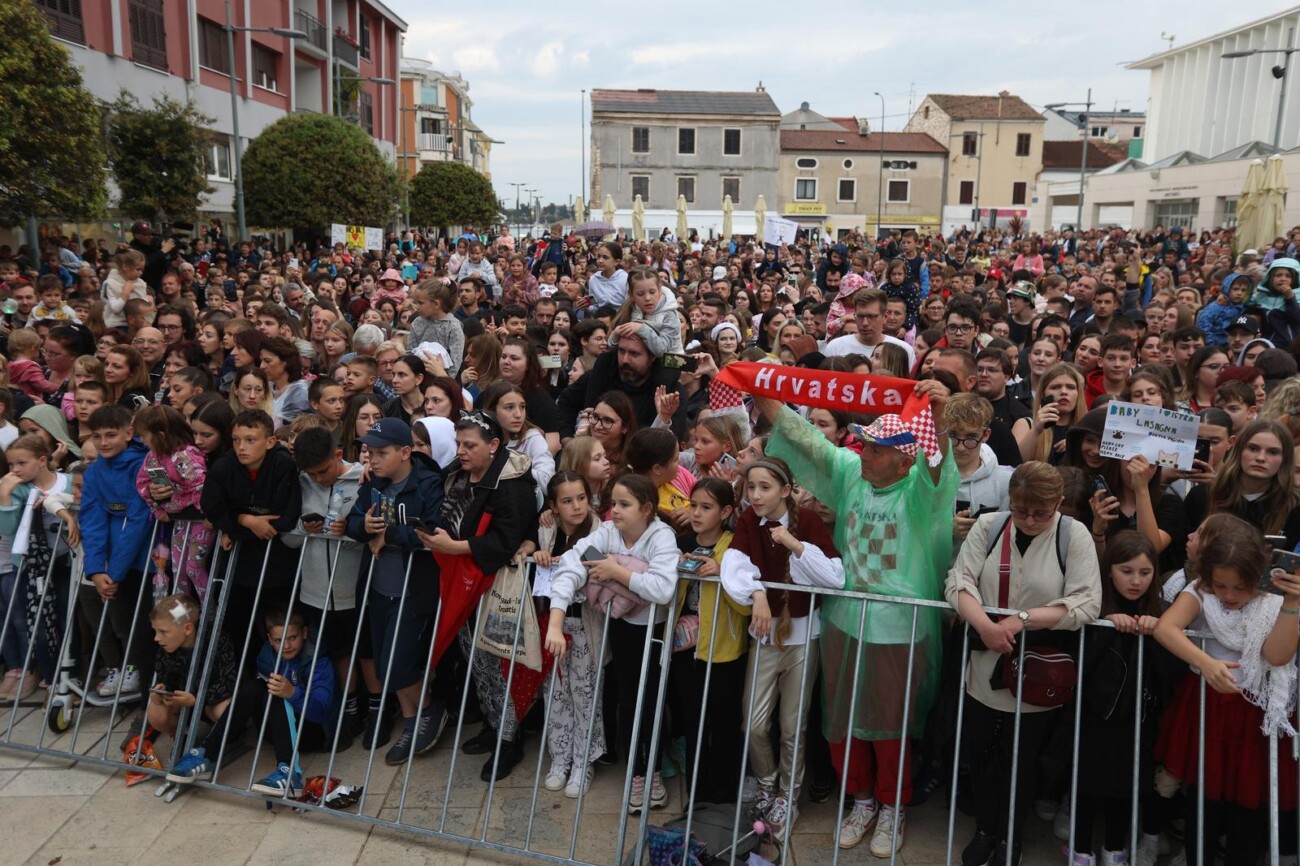 Doček Baby Lasagne u Umagu Doček Baby Lasagne u Umagu