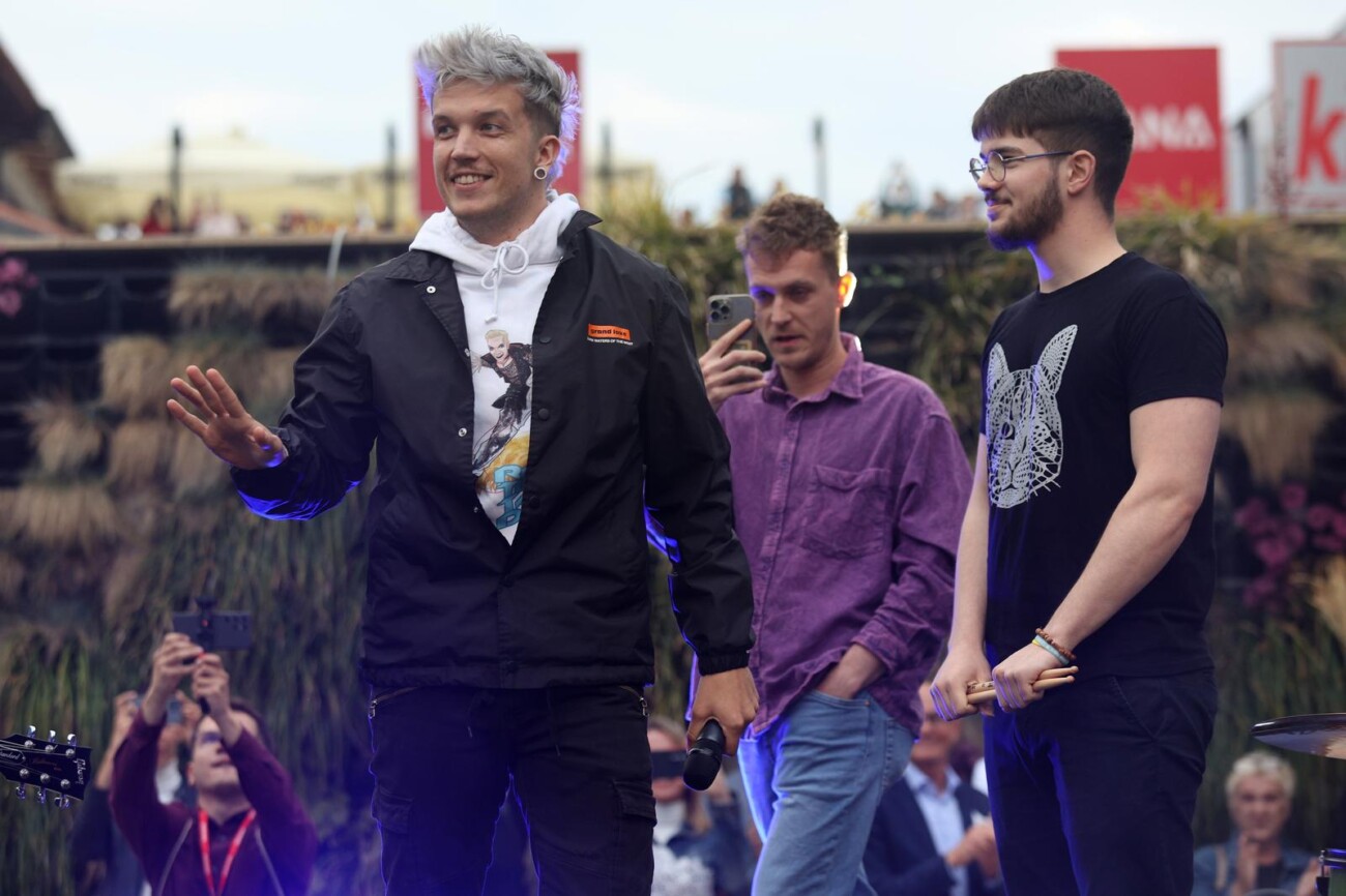 Doček Baby Lasagne u Umagu Doček Baby Lasagne u Umagu