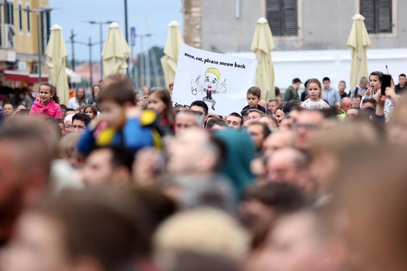 Doček Baby Lasagne u Umagu Doček Baby Lasagne u Umagu