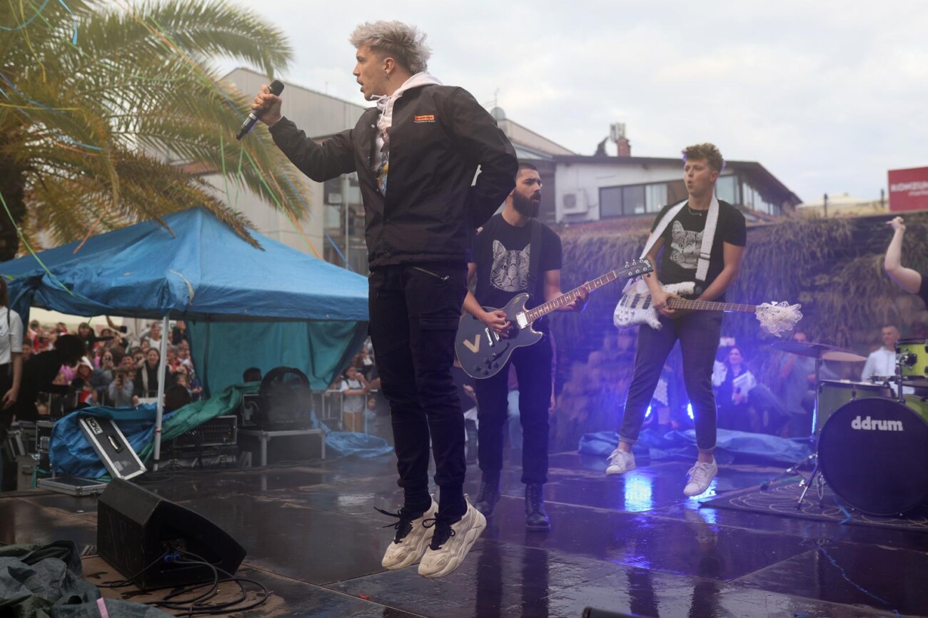 Doček Baby Lasagne u Umagu Doček Baby Lasagne u Umagu